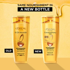 L'Oreal Paris 6 Oil Nourish Shampoo Scalp And Hair, 175Ml