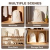 5 Pack Shoe Bags for Travel, Washable Dust Bags Drawstring