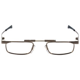 SlimFold Reading Glasses by Kanda of Japan Model 1 Color Brown Strength +1.25