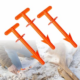 Butt Out Tool - Deer Field Dressing Accessories for Large Animal Livestock Anal Cleaning, 3 Pcs