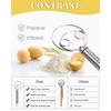 BNREOZA Pack of 2 Flour Tenderizer, Dough Mixer, Pasta Beater,