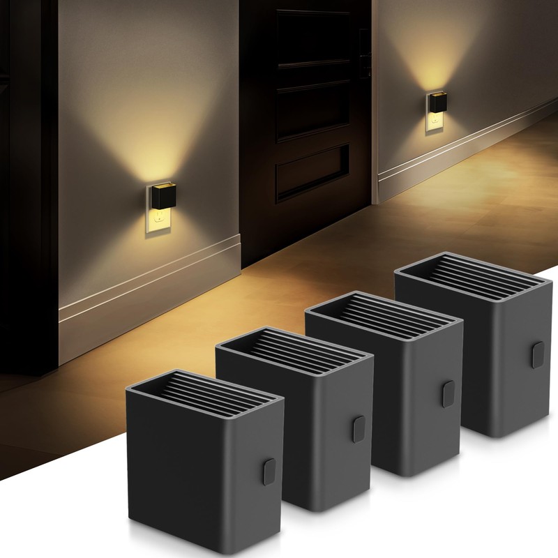 DORESshop LED Night Lights Plug into Wall [4 Pack], Plug