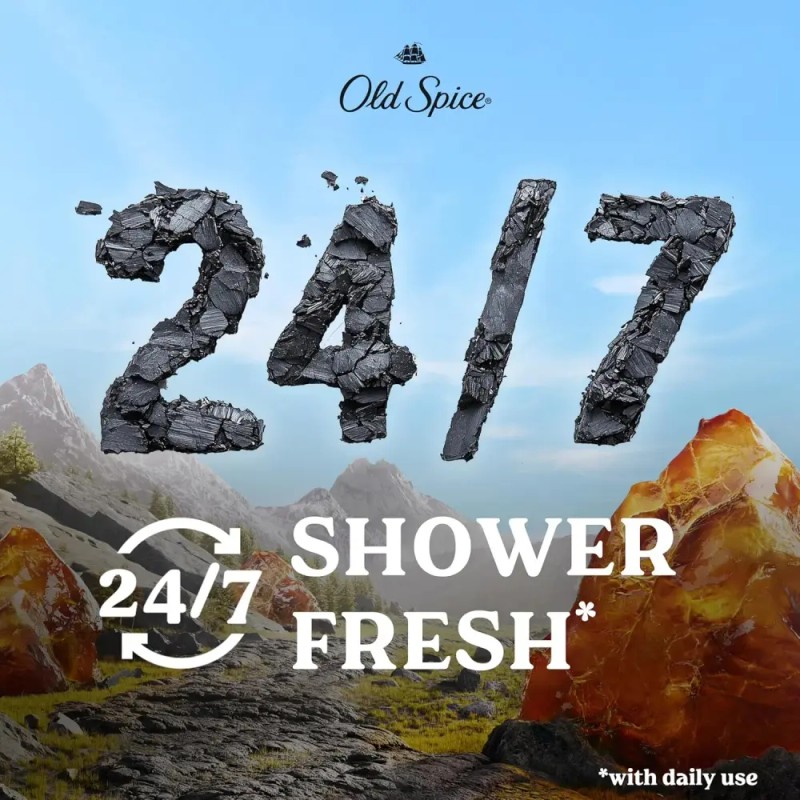 Old Spice 올드 스파이스 클렌징 바디 워시 남성용 24시간 내내