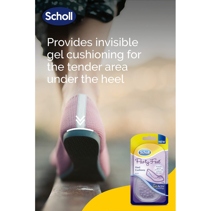 Scholl Party Feet Gel Heel Cushion