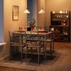 CABIHOME Dining Table Set for 4, Kitchen Table Set with