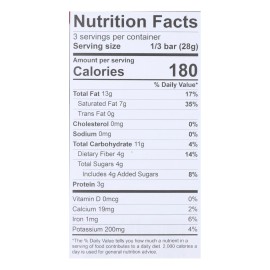 UD_Theo Chocolate Organic Chocolate Bar - Classic - Dark Chocolate - 85 Percent Cacao - Pure - 3 Oz Bars - Case Of 12