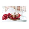 Nordic Ware Translucent Bundt Keeper, Red