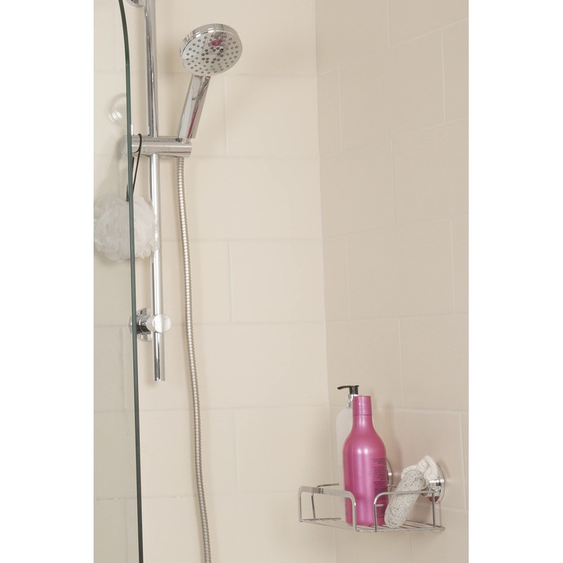 Croydex AM178341 Edessa Aqua Air Water Saving 3 Function Shower