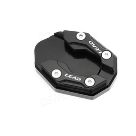 For LEAD125 LEAD 125 2023 2022 2021 2020-2013 Motorcycle CNC Side Stand Ratio Extension Stand Kickstand Amplifier Side Stand Extension Pad LEAD125 Side Stand Extension Stretcher Plate Pad