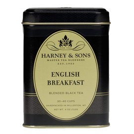 Harney & Sons English Breakfast Loose Leaf Black Tea, 4 Ounce (46401)