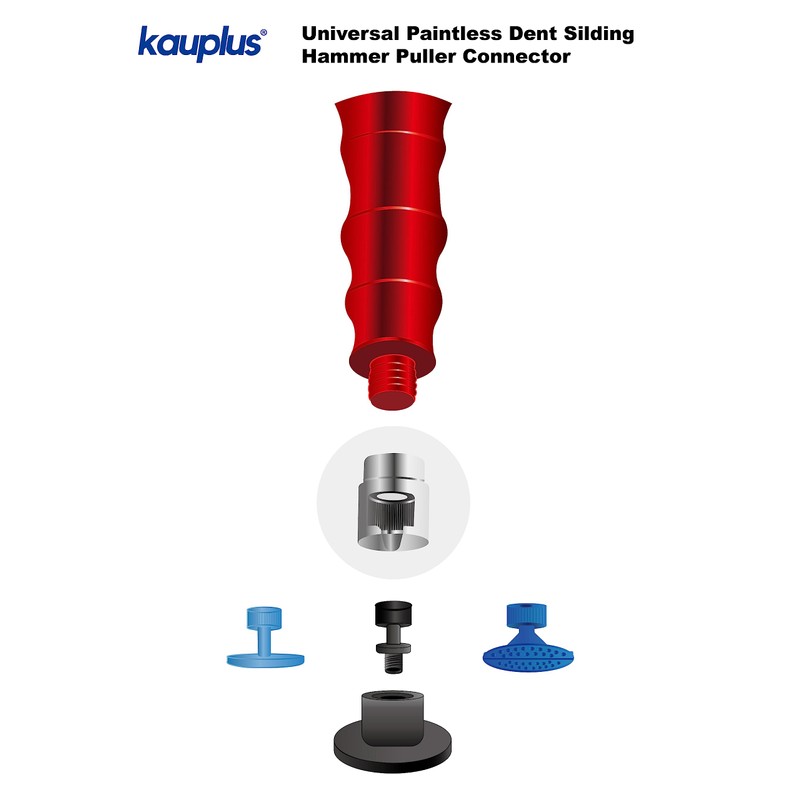 kauplus kauplus 7PCS Slide Hammer Dent Puller & Tab Kits