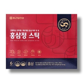 Jonggeundang Health 종근당건강 홍삼정 스틱 10g 30포 1박스_WB Jongkundang Health Red Ginseng Extract Stick 10g 30 Packs 1 Box_WB