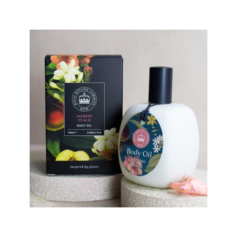 Q Garden Jasmine Peach Body Oil / 큐가든 자스민 피치
