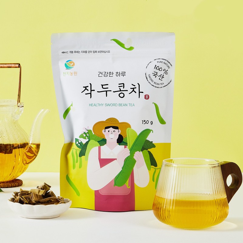 천지농원 작두콩차 Cheonji Agricultural Farm Jack Bean Tea