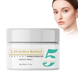 Retinol Cream Face, Anti-Ageing Cream, Moisturising Cream 2.5% Retinol for Skin Regeneration, Hyaluronic Acid, Anti Wrinkle Reduction Fine Lines, Lifting and Firming Cream, 30 ml