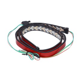 60in Truck Tailgate Light Bar Dual Color 4 Pin Connector IP67 Waterproof Fit for Ford