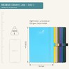 BEZEND 2025 Diary A5 Hardcover. Weekly Note Calendar & Pocket