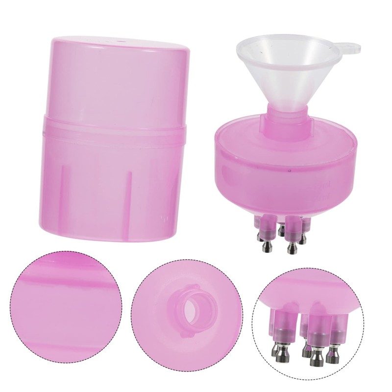 FOMIYES 3 Sets Cone Applicator Dropper Bottle for Hair Dye