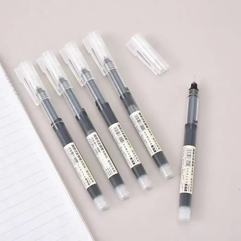 Gullor Liquid Ink Rollerball Pens, 0.5mm Fine Tip Quick-Drying Pens