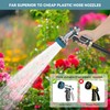 Garden Hose Nozzle, Heavy Duty Metal Water Hose Nozzle with