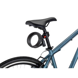 Schwinn Bike Key Lock in Braided Steel Cable, 2 Keys Included, 6 feet x 10mm Anti Theft Bicycle Lock, Security Level 2