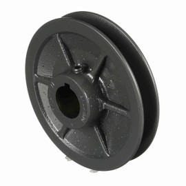 Browning 1VL44X7/8 Variable Pitch Sheave, 1 Groove, Finished Bore, Cast Iron Sheave, for 3L, 4L or A, 5L or B Section Belt