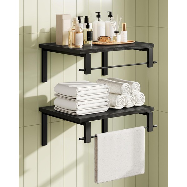 CHOEZON Deep Floating Shelves for Wall, 12 inch Wall Mounted