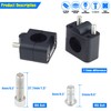 MCHMFG Universal Solid Handlebar Mount Kit For Motorcycle & Dirt