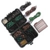 TopHomer Fishing Accessory Kit - 187pcs Tackle Box with Hooks,