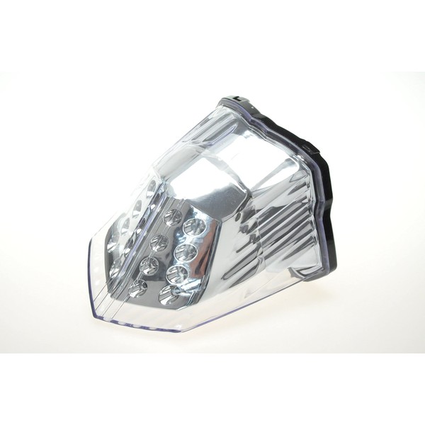 Fit Yamaha 2009-2017 FZ6R, 2009-2017 XJ6 ; Clear LED Rear