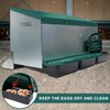 Chicken Nesting Box, 3 Holes Nesting Boxes, Heavy Duty Metal