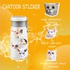 100 Pieces Funny Funny Cat Stickers Set, Cute Cat Stickers,