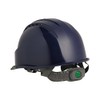 Sumibe Techno Plastics Helmet KKC3 Series With Ventilation, Transparent Visor,