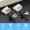 SGERUFZ Pack of 40 Back Wall Connectors, Drawer Wedges, Hanging