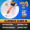 FlexiSnake Drain Weasel MAX Power Sink Snake Hair Clog Remover