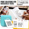 Mini Thermal Printer for Stickers - Portable Thermal Printer Mini