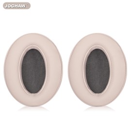 Joghaw Replacement Ear Pads for Headphones - Compatible for Sony WH-H910N | Premium Protein Leather Cushions with Soft Memory Foam for Comfort - Gold