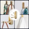 BCYSNR Pack of 4 Foldable Coat Hooks, 90° Foldable Wall