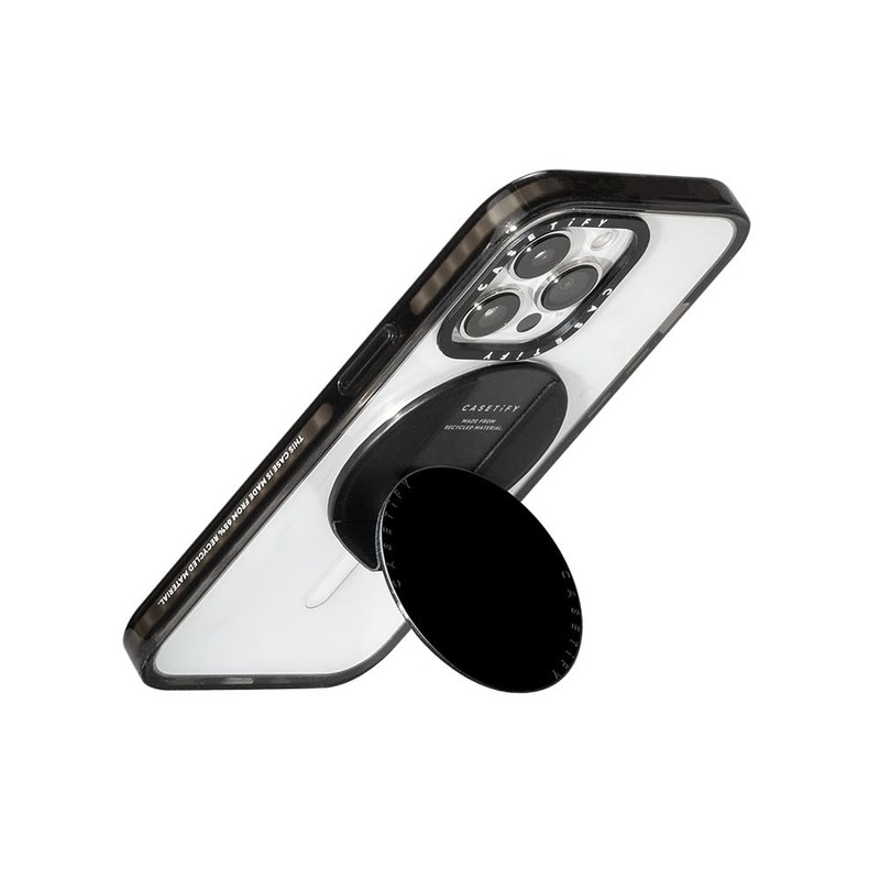 CASETiFY Snappy Grip Stand Compatible with Magsafe - Black