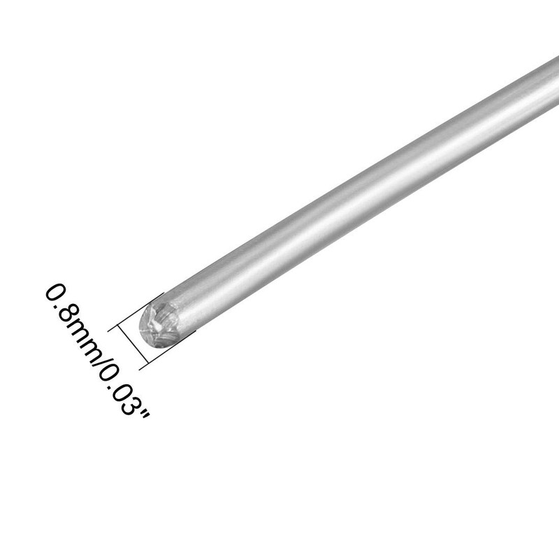 sourcing map 0.8mm 20AWG Heating Resistor Wire Wrapping Nichrome Resistance