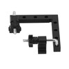 2pcs 90 Degree Positioning Squares L Shape Black Splicing Fixed