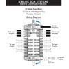 Blue Sea Systems Unisex-Erwachsene Sicherungsblock ST Blade 12 W/Erdung, Ohne