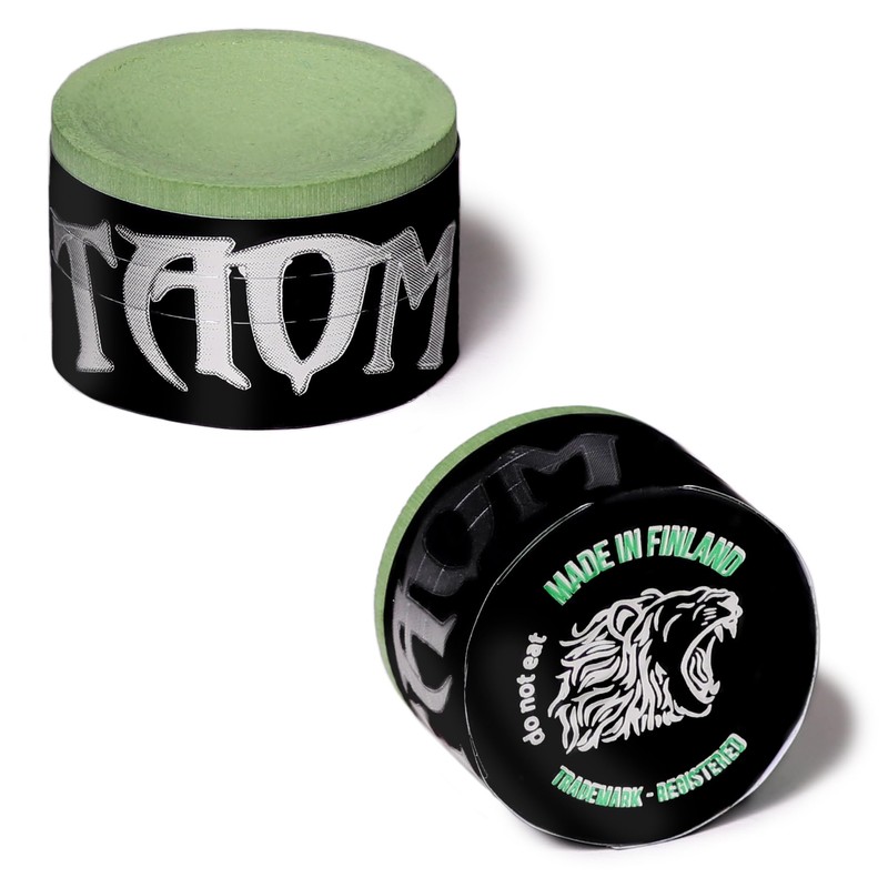 Taom V10 Billiard Pool Cue Premium Chalk Green - with