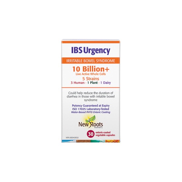New Roots IBS Urgency (10 Billion) - 30 Caps