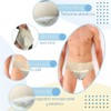 Suspensorio post operatorio de algodón para hombre, tanga de entrenamiento