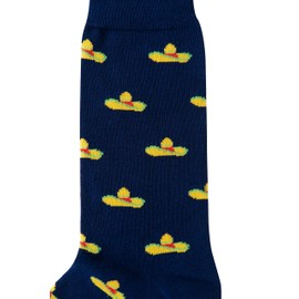 Sombrero Socks For Him | Mexican Hat Fun Socks for Her | Happy Socks Quirky Novelty Present for Dad | Socks for Mum (SOMBRERO)