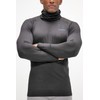 DEVOPS 2 Pack Men's Thermal Turtle Mock Neck Shirts, Compression