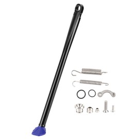 CNC Aluminum Alloy Kickstand Side Stand Accessory Fit for Husqvarna FE 250 FE 350 TE 125Black Rod Blue Foot
