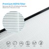 FCFMY 2 Packs 3-in-1 Blue Ultra-Filter Air Filter for Okaysou