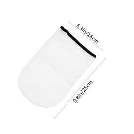 IWOWHERO Manicure Foot Cover 2 Pack Foot Membrane Covers Wax Heat Preservation Mitts Durable Spa Tools Chemical Defense and Comfortable Material